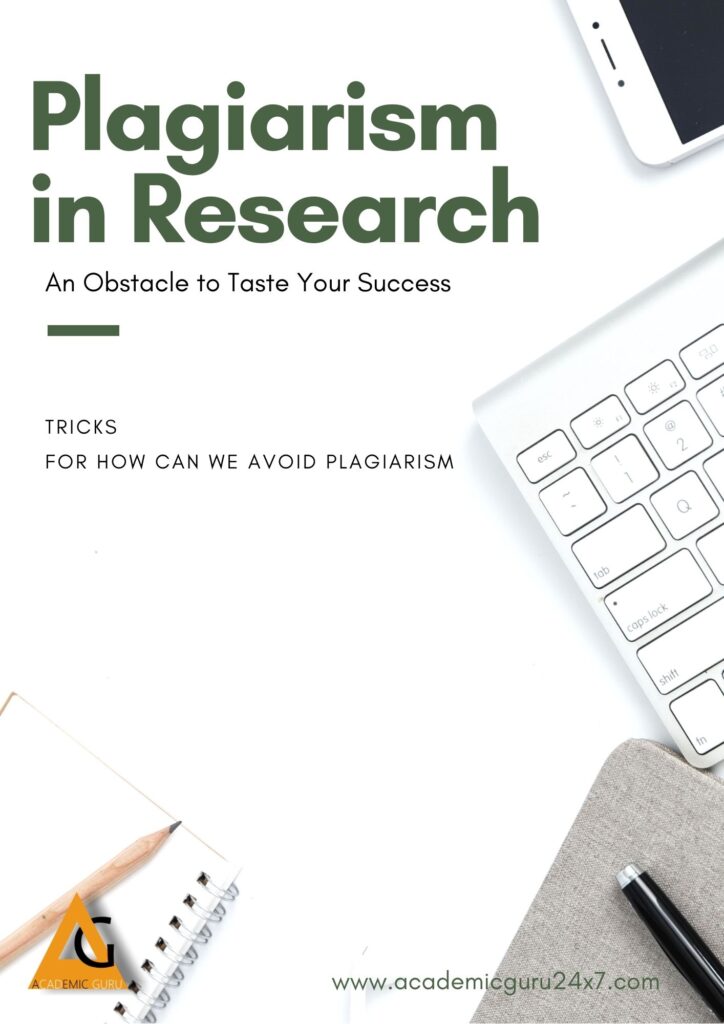 Plagiarism in research 