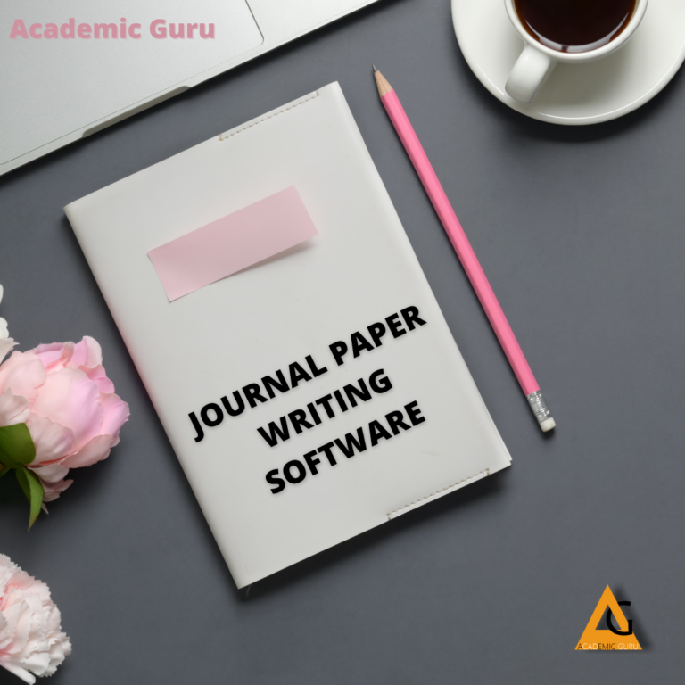 EFFICIENT JOURNAL PAPER WRITING SOFTWARE FOR WRITING RESEARCH PAPERS